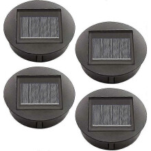 (1192) 4 kpl aurinkokennolamppuja LED-lampuilla, aurinkokennolla toimivien kattovalojen vaihto, LED-aurinkopaneeli
