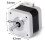 (152)Printer Stepper Motor 17 3d Printer Two Phase 4 Wire Stepper Motor For 1.8deg 17hd34008-22b Medium 5