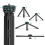 (1288)Mobile Phone Tripod Desktop Mini Vlog Bracket 4-speed Adjustment 5