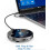 (1312) USB-computermicrofoon met luidspreker, omnidirectionele microfoon met 360 graden stemopname, 5