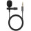 (1313) Micrófono de solapa, micrófono de solapa para celular y PC, micrófono con clip y extensión de 1