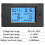(250) Alg DC-vermogensmeter, 6,5-100 V 100 A digitale multimeter, LCD-scherm, spanning, stroom, energiemonitor 1