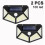 (1356)Solar Lights Outdoor, Motion Sensor Security Lights Solar Flood Lights Waterproof Solar Powered 1