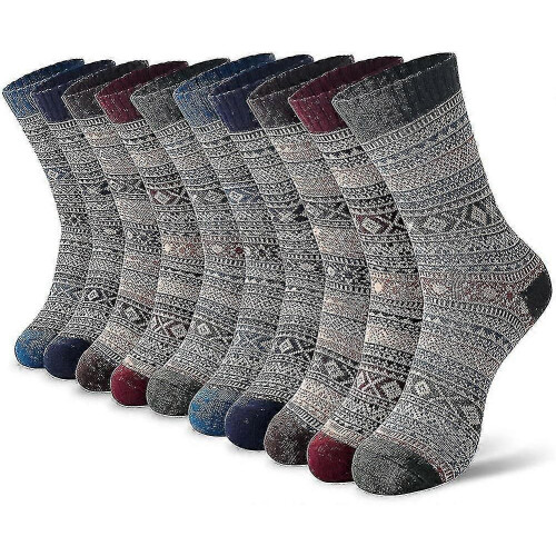 (932)Womens Wool For Cold Winter. Vintage Style Wool Blend Knit Crew
