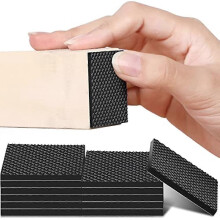 (1120) 12 pezzi di cuscinetti antiscivolo per mobili, protezione per pavimenti in silicone da 25 mm,