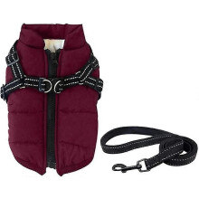 (1126) Hondenharnas Winter Warme Hondenjas Dik Gevoerd Comfortabel Heilwiytable Katoen Winter Hondencadeau