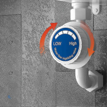 (1191)3500w Electric Water Heater 3 Seconds Heating Bathroom Kitchen Tankless Water Heater Temperature
