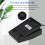 FS1_P USB interruttore a pedale 2m, 99x62x37mm >100kg ABS 6