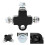 High-Performance Steel 3-Way Tee Adapter for Universal Motorcycle Use 9