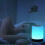 (1400)Flkwoh Smart Led Bedside Lamp, 3 Brightness Levels, Multicolor Bedside Lamp With Timer Function, 2