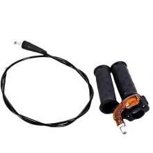 (405)Accessori per bici da spiaggia, piccola quattro ruote 49cc 2 tempi, sedile acceleratore, maniglia,