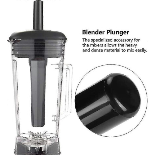 (1430)Blender Accelerator Stick Plastic Plunger Replacement Stick For Vitamix Blender Hy 2