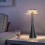(76)Touch Control Table Lamp In Starry Sky Grey For Bedroom Ambiance 1