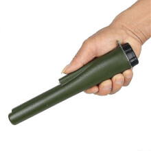 (208) Metaaldetector, nieuwe draagbare metaaldetector 360 zijdetectie met LED-precisiemetaaldetector