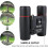 (261)Binocolo per adulti e bambini, binocolo con visione notturna, telescopio pieghevole e resistente 4