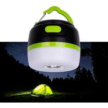 (278) Oplaadbare USB-led-kampeerlamp, draagbare mini-kampeerlamp, mobiele noodstroomvoorziening,