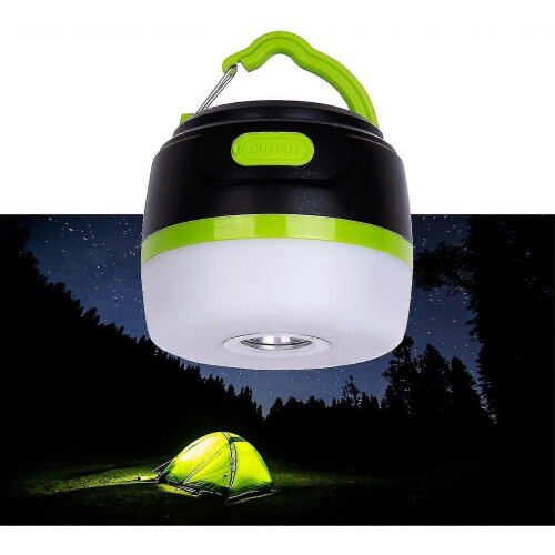(278)Usb Rechargeable Led Camping Light, Mini Portable Camping Light, Mobile Emergency Power Supply,