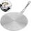 (1718)Induction Adapter, Induction Hob Converter Disc, Stainless Steel Heat Diffuser Ring Plate For 1