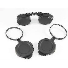 (479) Timubike 10x42 Tappi per lenti in gomma per binocoli + protezione antipioggia, coperture di protezione