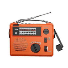(516) Draagbare handbediende radio AM/FM/SW multiband radio U-disk Tf-kaart Mp3-speler Buiten noodgeval