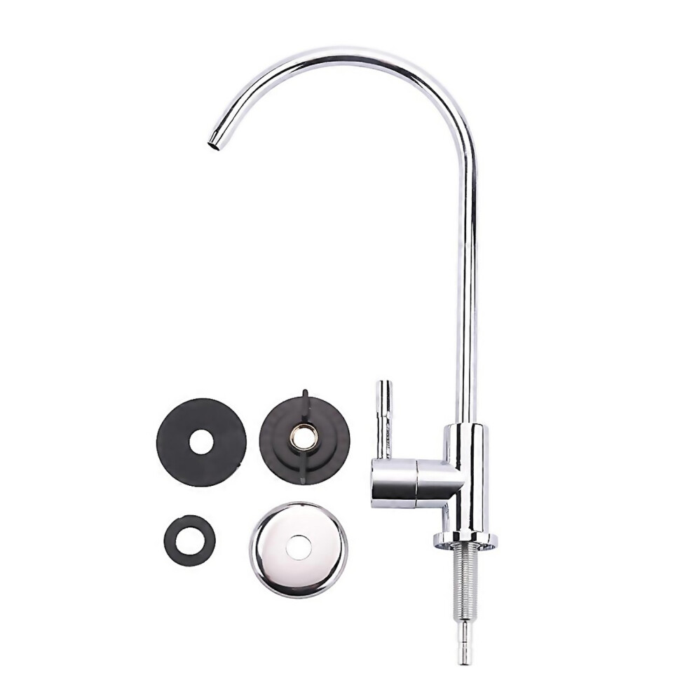 For 14 Inch Chrome Water Filter Faucet Reverse Osmosis Sink Kitchen-image-OPC-PJKQ7N7-NEW
