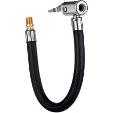 (1753) 20cm Bandenpompslangadapter, Morechioce Gevlochten Bandenpompslang Ventieladapter Fiets