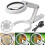 (632) 8 Led-lampjes vergrootglas met standaardklem 1