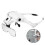 (634) Loupe frontale avec 2 LED 1