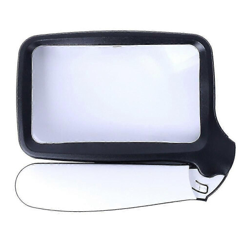 (644)Led Magnifying Glass Light 2 Modes Dimmable Foldable Reading Magnifier 2x Magnification Hand Magnifier 2
