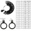(667) Ringmaatstok Ringmeetgereedschapset met vier ringmaatstoksieraden 3