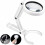 (687) Loupe avec 8 LED, grossissement 5x et 11x, pliable et éclairée. 1