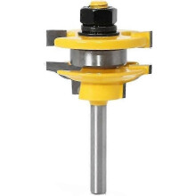 (694) 1/4 6mm Rail en Stijl Freesset Deur Raam Houtbewerking Mes Tenon Cutter Voor Hout