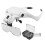 (655) Lupa con 2 luces LED, lupa frontal manos libres para auriculares. 1