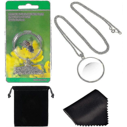 (715) Lot de 4 loupes 5,5x avec pendentif optique 1