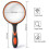 (720) Vergrootglas 3x Handheld Leesloep - 100mm Grote Vergroting 4