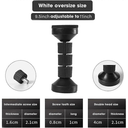(1928)Adjustable Bed Frame Anti-shake Tool, Adjustable Furniture Riser, Telescopic Support Stabilizer 1