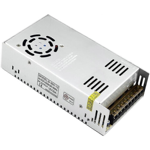 (760)Power Supply Regulated Switch, 12v 30a Dc Universal Regulated Switching Power 1