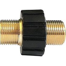 (1942) Connettore rapido per tubo flessibile, adattatore per idropulitrice doppio maschio M22 X 1,5