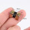 (776)10 Pcs Jewelry Box Folding Bracket Small Metal Spring Hinges Easy To Install 4