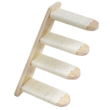 (802) Aan de muur te bevestigen kattenhangmat, multifunctioneel meubel voor huisdieren, zitstokken,