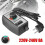 (856)Eu Plug Motor Speed Controller Universal Electronic Stepless Governor Switch Blower Duct Fan Speed 4