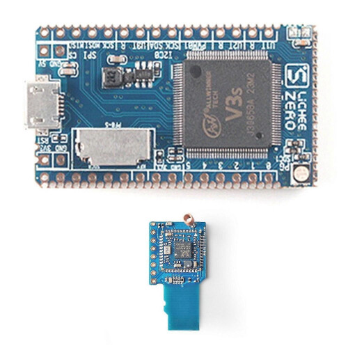 (2061) Placa base Zero Board+wifi+tooth Module V3s para programación de placas Linux Core