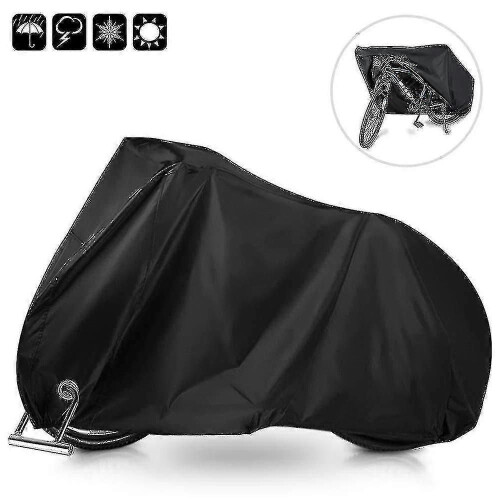 (906)210t Housse de vélo imperméable avec œillets de verrouillage, protection étanche
