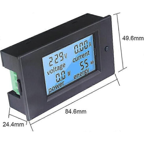 (997) Digitale voltmeter ampèremeter AC 80~260v 100a CT spanning stroom vermogen energiemeter tester 1