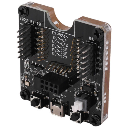 (2148) Módulo de sistema de placa de programación ESP8266 para ESP-12F, ESP-07S, ESP-12S, ESP-32 y ESP-18T. 2