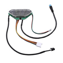 (1035) Elcykeldisplay 36v LCD-display Et9-kontrollpanel instrumentpanel för elcykel och elcykel