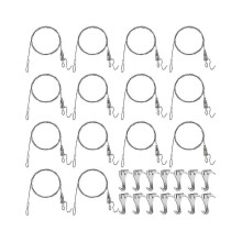 (1066) Sistema resistente para colgar cuadros en riel. Capacidad de carga máxima: 40 kg (88 lb). Incluye