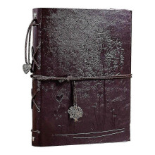 (1090)Album fotografici One Piece Scrapbook 8,7x10,7 in pelle Fai da te Regalo di anniversario Stile