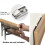 (1156)2pcs Triangle Folding Angle Bracket Heavy Support Adjustable Wall Mounted Bench Table Shelf Furniture 3
