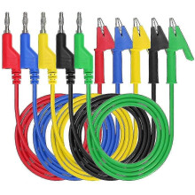 (2272) 1000 V 15 A 4 mm bananenstekker-testkabelset met krokodillenklemdraad-doorboringssonde